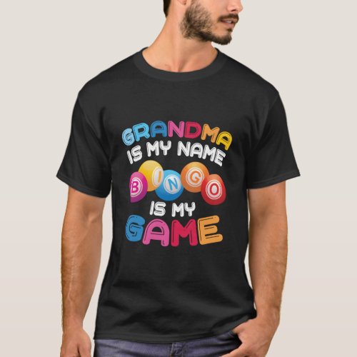 Bingo Player Grandma T_Shirt