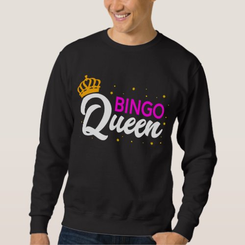 Bingo Player Grandma Wife Bingo Gambling Sweatshirt