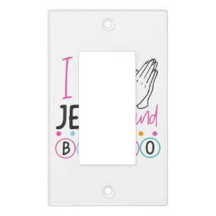 Bingo Player Jesus Faith Christian I Love Jesus An Light Switch Cover
