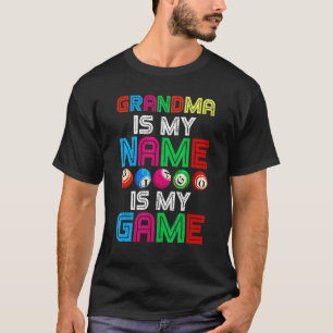Bingo Player Nana Grandma Bingo Winner Lotto Bing T-Shirt