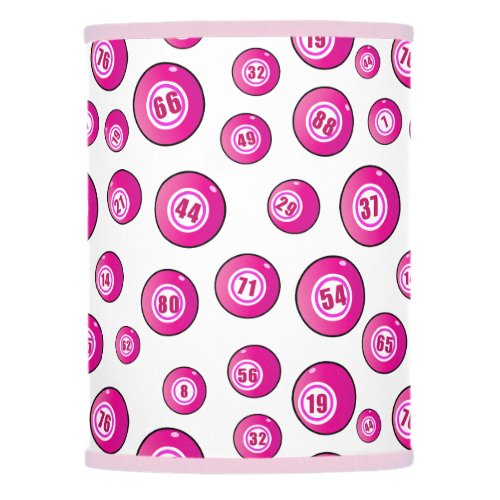 Bingo Player Pink White Pattern Lamp Shade