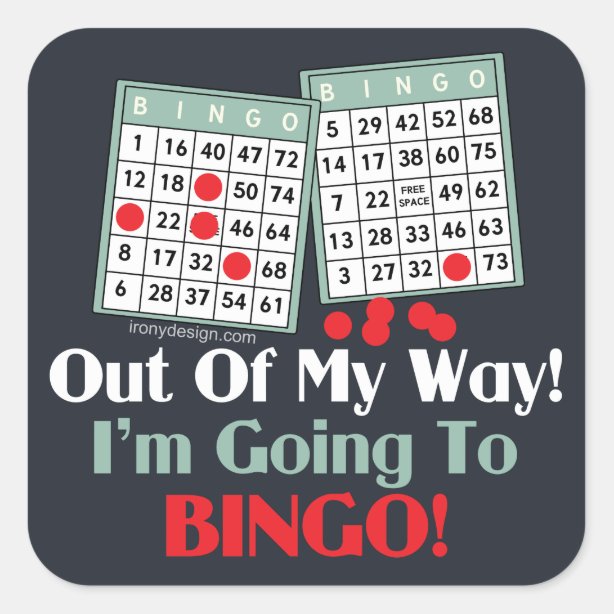 Bingo Stickers | Zazzle