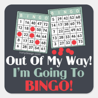 Bingo Players Square Sticker