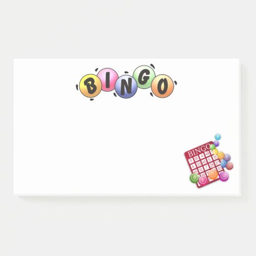 BINGO POST_IT NOTES