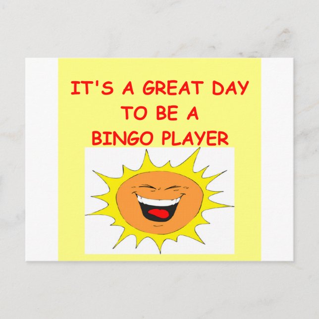 BINGO POSTCARD (Front)