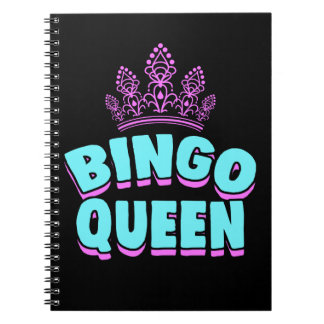 Bingo Queen Apparel Notebook