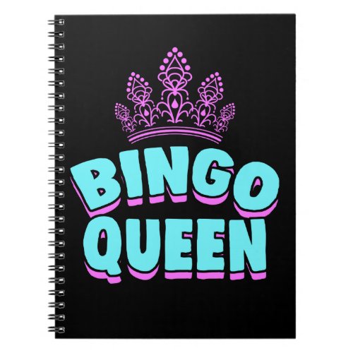 Bingo Queen Apparel Notebook
