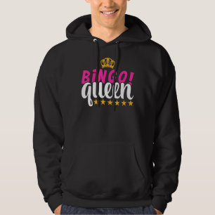 Bingo Queen  Bingo Player 1 Hoodie