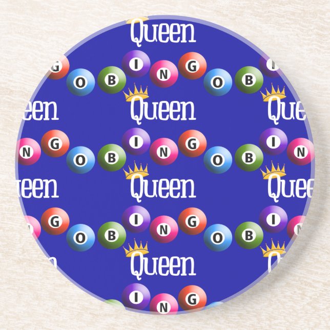 Bingo Queen  Coaster (Front)