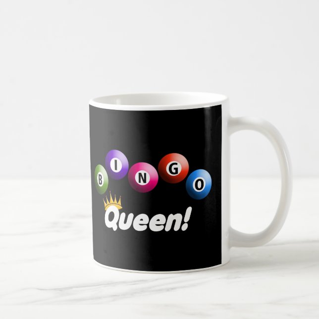 Bingo Queen Coffee Mug (Right)