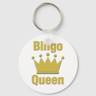 Bingo Queen Keychain