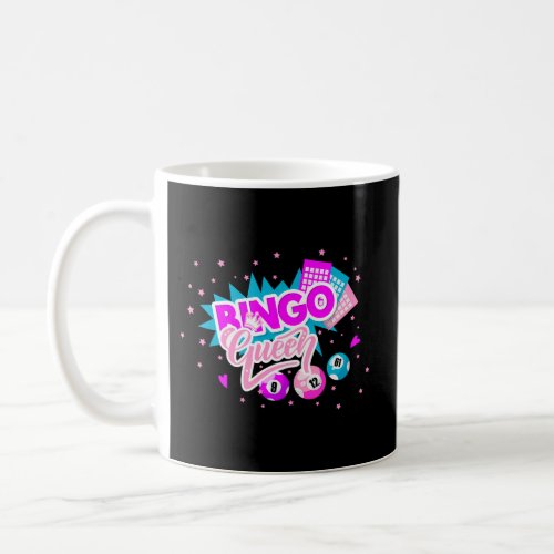 Bingo Queen Pocket Balls Fun Coffee Mug
