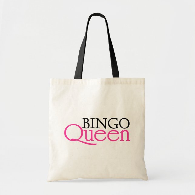 Bingo Queen Tote Bag (Front)