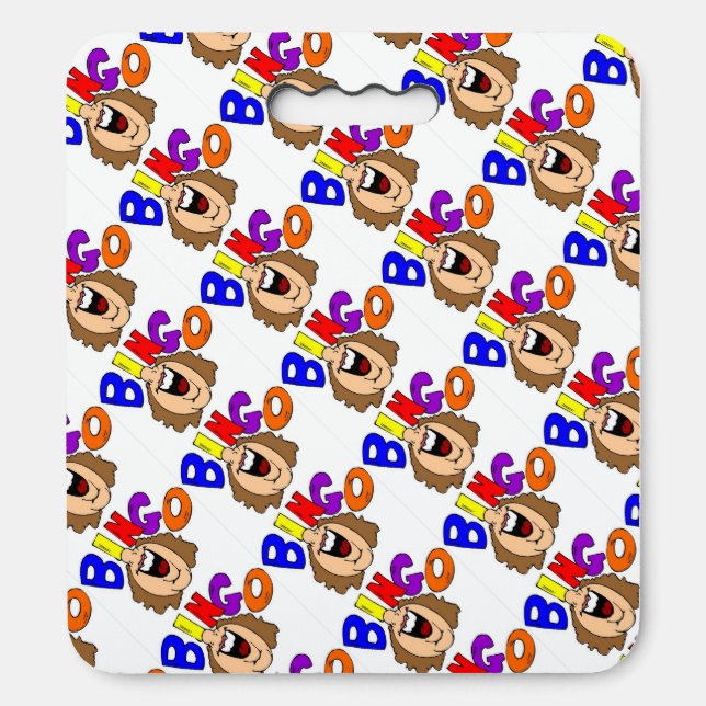 Bingo Seat Cushion (Front Vertical)