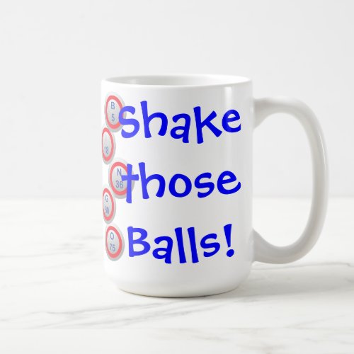 Bingo Shake them Caller Coffee Mug