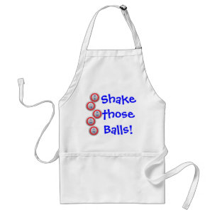 Bingo! Shake those Balls! Adult Apron