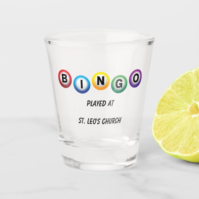 BINGO Shot Glass (Front)