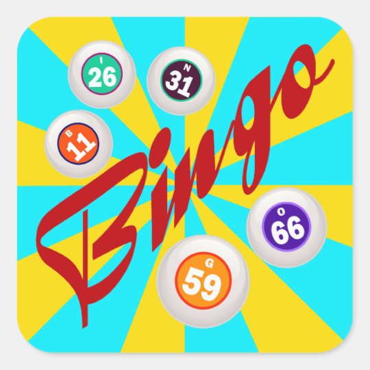 Bingo Square Sticker