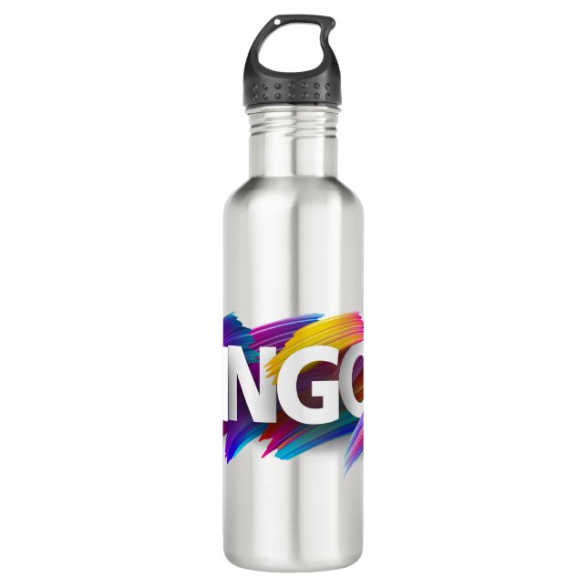 Bingo  stainless steel water bottle (Front)