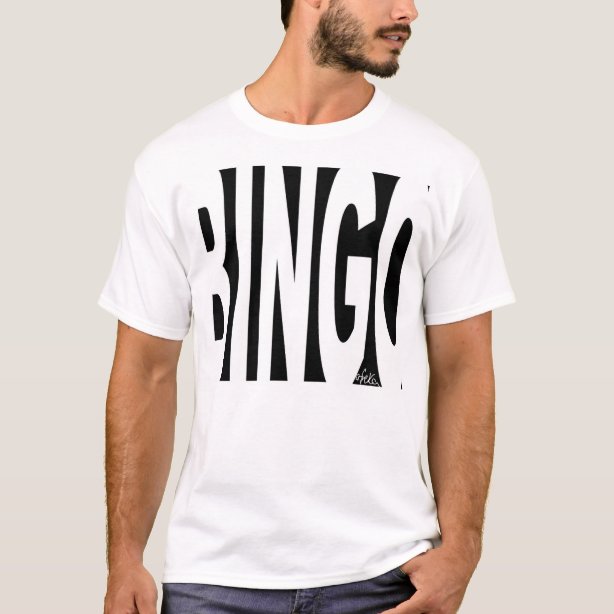 Bingo TShirts Bingo TShirt Designs Zazzle