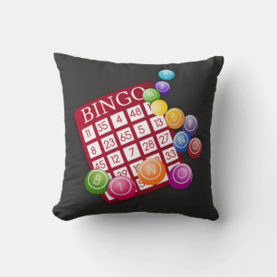 Bingo! Throw Pillow