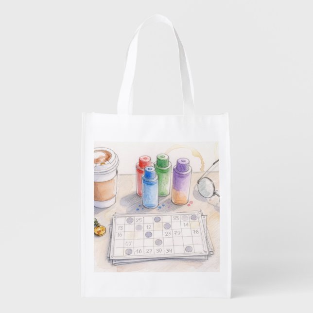 Bingo Tote Bag (Front)