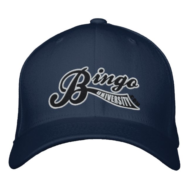 Bingo University Forward Swish Flex-Fit Cap (Front)