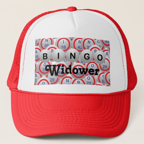 Bingo Widower Trucker Hat