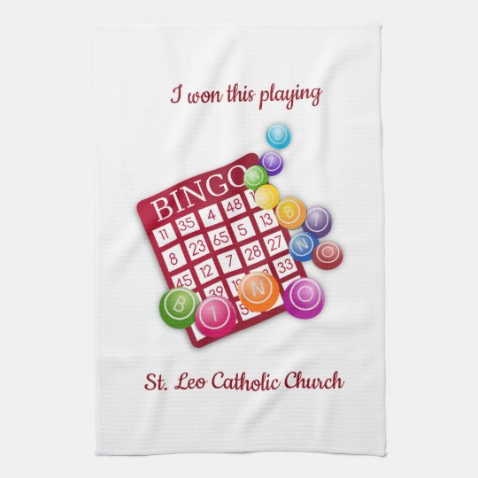 bingo-winner-kitchen-towel-zazzle