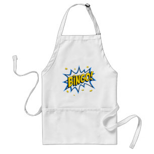 Bingo Worker Adult Apron