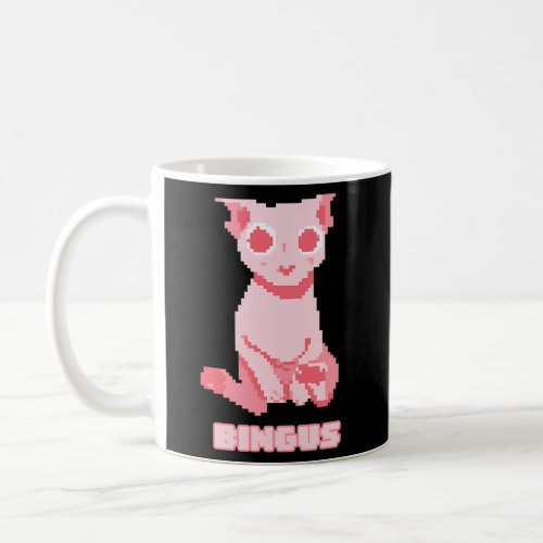 Bingus Pixel Meme Coffee Mug