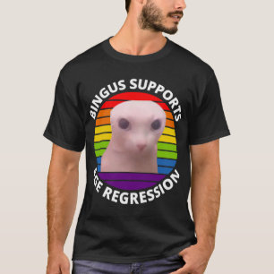 Bingus Supports Age Regression   T-Shirt