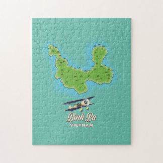 Bình Ba Island map Vietnam map Jigsaw Puzzle