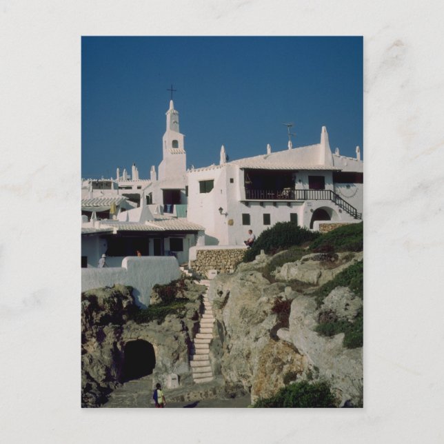 Binibeca Vell, Menorca, Spain Postcard (Front)