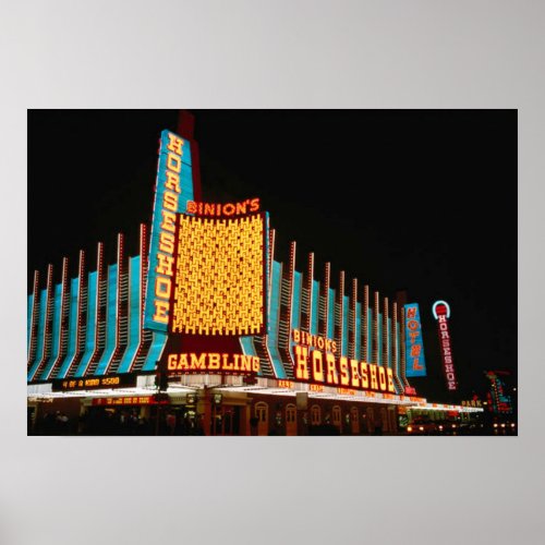 Binions Horseshoe Casino Poster