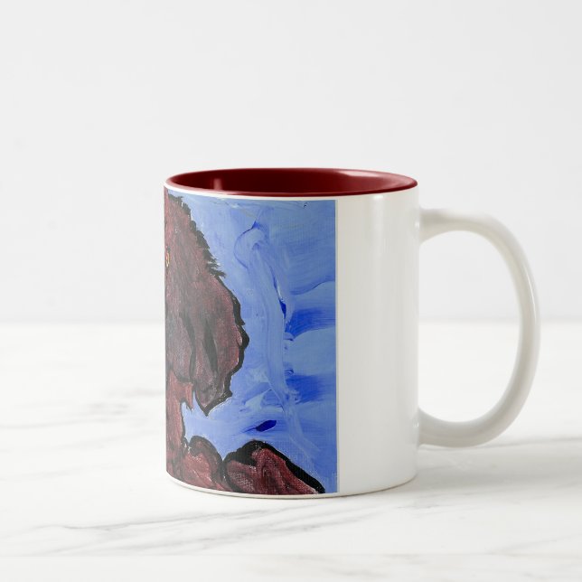 Binki's Dog Art Mug (Right)