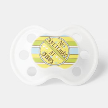 Binky Pacifier Personalize "no Kvetching/blue" by HanukkahHappy at Zazzle