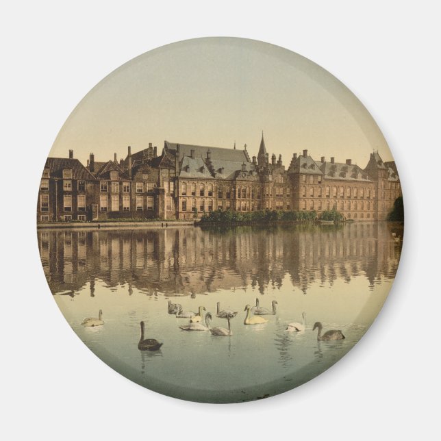 Binnenhof across the Hofvijver, The Hague Magnet (Front)
