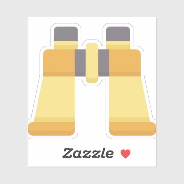 Binoculars Sticker (Sheet)