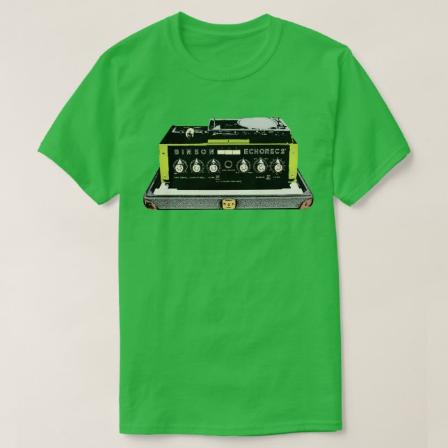 Binson Echorec Guitar FX Fan Art Design T-Shirt (Design Front)
