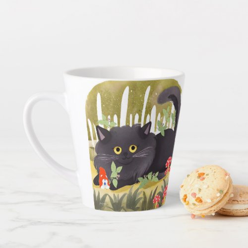BINX  FUN GUY cat  Latte Mug
