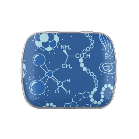 Bio/Chemistry Spectrum Science Candy Tin (Top)