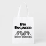 Bio Engineer Body Builder Grocery Bag