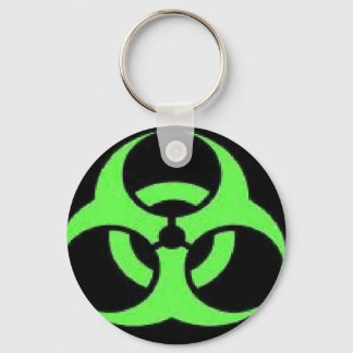 bio hazard keychain