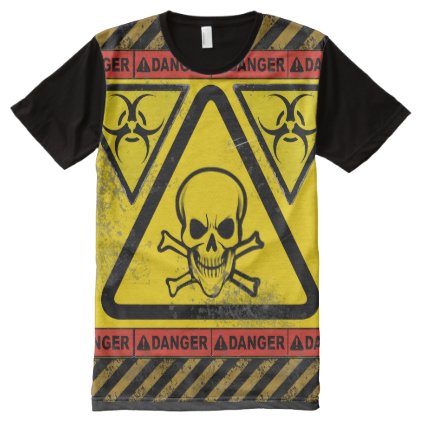 Bio Hazard laughing skull T-Shirt