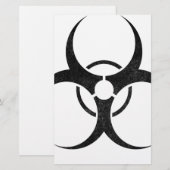 Bio-hazard logo (Front/Back)