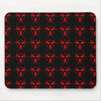 Bio-hazard Mousepad Biohazard Warning Mouse Pad