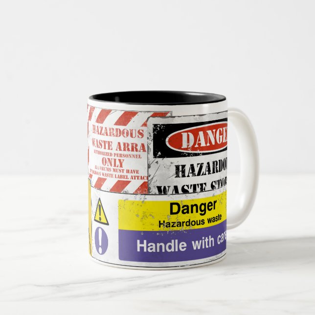 Bio Hazard Mug V4 (Front Right)