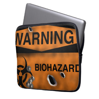 Bio Hazard Neoprene Laptop Sleeve