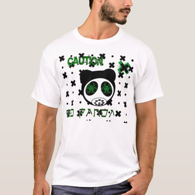 Bio Panda Mens T-Shirt (Front)